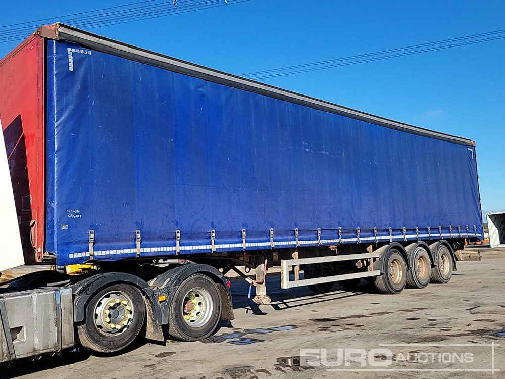 Montracon Tri Axle Curtainsider Trailer - Επικαθήμενο κουρτίνα: φωτογραφία 1 Montracon Tri Axle Curtainsider Trailer - Επικαθήμενο κουρτίνα: φωτογραφία 1