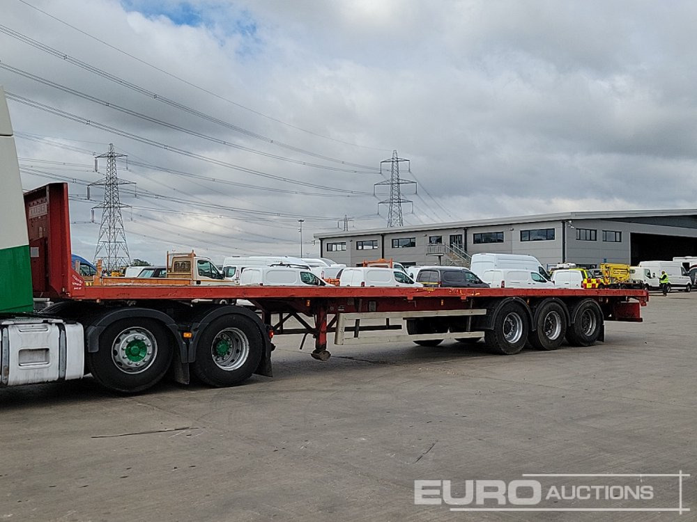 Montracon Tri Axle Flatbed Trailer - Επικαθήμενο πλατφόρμα/ Καρότσα: φωτογραφία 1 Montracon Tri Axle Flatbed Trailer - Επικαθήμενο πλατφόρμα/ Καρότσα: φωτογραφία 1