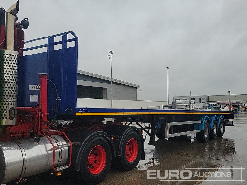 Montracon Tri Axle Flatbed Trailer - Επικαθήμενο πλατφόρμα/ Καρότσα: φωτογραφία 1 Montracon Tri Axle Flatbed Trailer - Επικαθήμενο πλατφόρμα/ Καρότσα: φωτογραφία 1