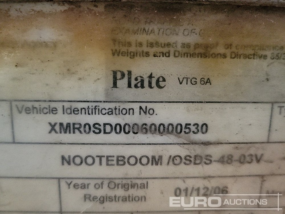 Επικαθήμενο με χαμηλό δάπεδο Nooteboom OSDS-48-03V: φωτογραφία 48