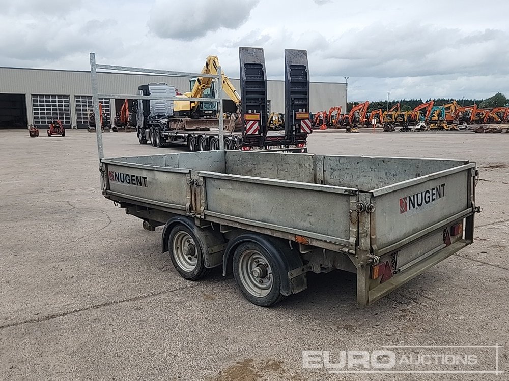Nugent 3500Kg Twin Axle Dropside Trailer - Τρέιλερ μεταφοράς μηχανημάτων: φωτογραφία 3 Nugent 3500Kg Twin Axle Dropside Trailer - Τρέιλερ μεταφοράς μηχανημάτων: φωτογραφία 3
