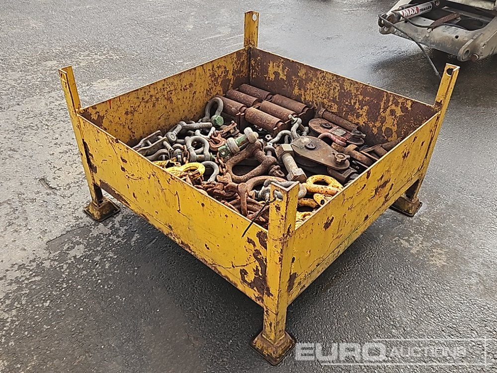 Pallet of Lifting & Lashing, Rigging, Chains, Snatch Blocks & Shackles - Ανυψωτικό μηχάνημα: φωτογραφία 5 Pallet of Lifting & Lashing, Rigging, Chains, Snatch Blocks & Shackles - Ανυψωτικό μηχάνημα: φωτογραφία 5