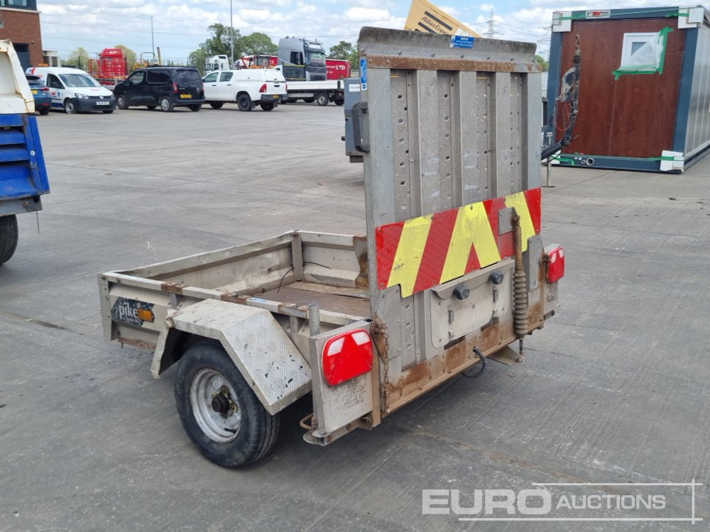 Pike Single Axle Traffic Light Trailer - Τρέιλερ μεταφοράς μηχανημάτων: φωτογραφία 3 Pike Single Axle Traffic Light Trailer - Τρέιλερ μεταφοράς μηχανημάτων: φωτογραφία 3