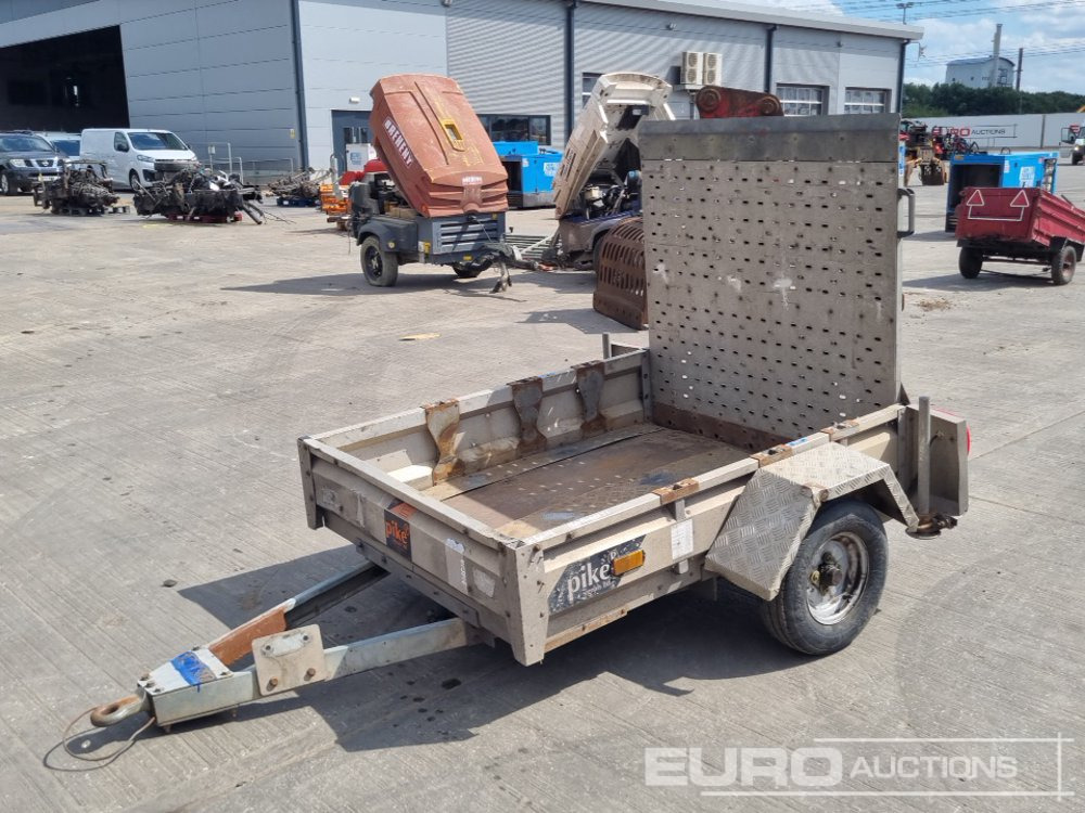 Pike Single Axle Traffic Light Trailer - Τρέιλερ μεταφοράς μηχανημάτων: φωτογραφία 1 Pike Single Axle Traffic Light Trailer - Τρέιλερ μεταφοράς μηχανημάτων: φωτογραφία 1