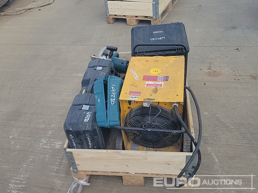 Probst FXAH120 Cordless Vacuum Lift (3 of), Makita 110 Volt Circular Saw, Makita Cordless Resipricating Saw, 415 Volt Masters Space Heater, 110 Volt Milwaukee Hammer Drill - Εξοπλισμού κατασκευών: φωτογραφία 4 Probst FXAH120 Cordless Vacuum Lift (3 of), Makita 110 Volt Circular Saw, Makita Cordless Resipricating Saw, 415 Volt Masters Space Heater, 110 Volt Milwaukee Hammer Drill - Εξοπλισμού κατασκευών: φωτογραφία 4