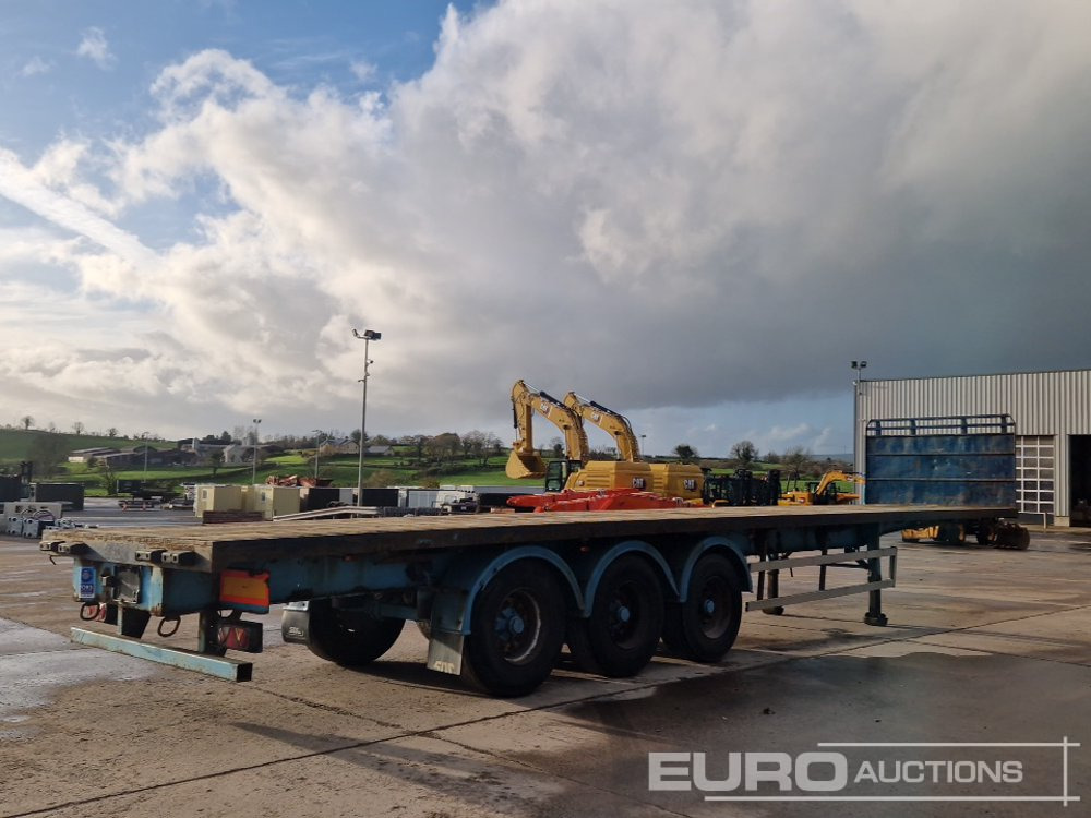 SDC 45' Tri Axle Flat Trailer, BPW Axles - Επικαθήμενο πλατφόρμα/ Καρότσα: φωτογραφία 3 SDC 45' Tri Axle Flat Trailer, BPW Axles - Επικαθήμενο πλατφόρμα/ Καρότσα: φωτογραφία 3