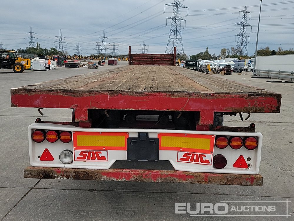 SDC Tri Axle Flatbed Trailer - Επικαθήμενο πλατφόρμα/ Καρότσα: φωτογραφία 4 SDC Tri Axle Flatbed Trailer - Επικαθήμενο πλατφόρμα/ Καρότσα: φωτογραφία 4