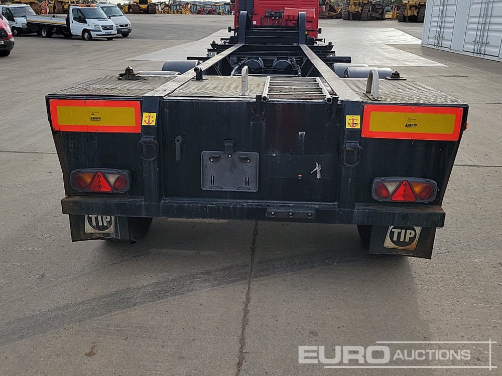 SDC Tri Axle Skeleton Trailer, Twist Locks - Επικαθήμενο πλατφόρμα/ Καρότσα: φωτογραφία 4 SDC Tri Axle Skeleton Trailer, Twist Locks - Επικαθήμενο πλατφόρμα/ Καρότσα: φωτογραφία 4