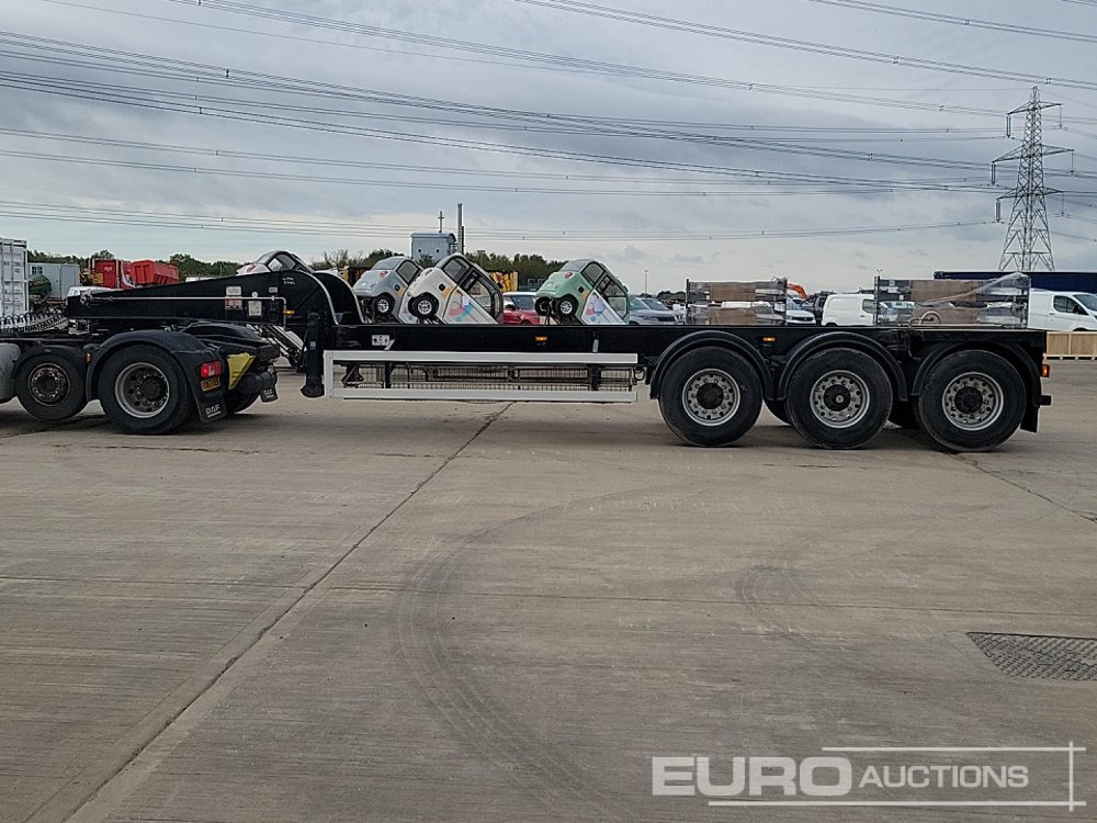 SDC Tri Axle Skeleton Trailer, Twist Locks - Επικαθήμενο πλατφόρμα/ Καρότσα: φωτογραφία 2 SDC Tri Axle Skeleton Trailer, Twist Locks - Επικαθήμενο πλατφόρμα/ Καρότσα: φωτογραφία 2