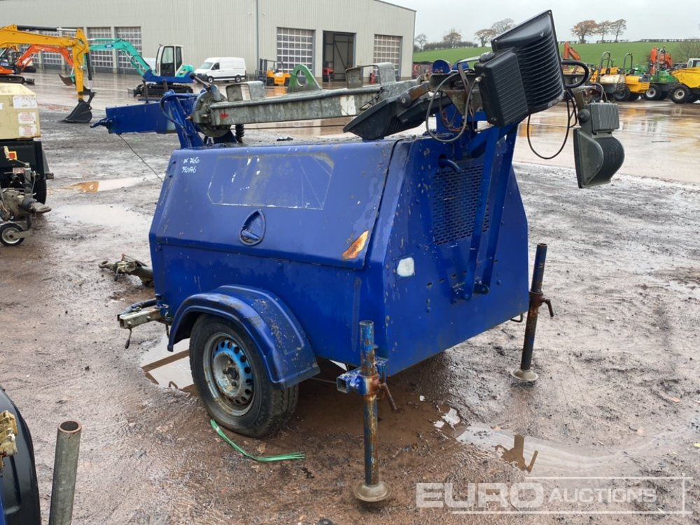 SMC Single Axle LED Lighting Tower, Kubota Engine - Πύργος φωτισμού: φωτογραφία 2 SMC Single Axle LED Lighting Tower, Kubota Engine - Πύργος φωτισμού: φωτογραφία 2