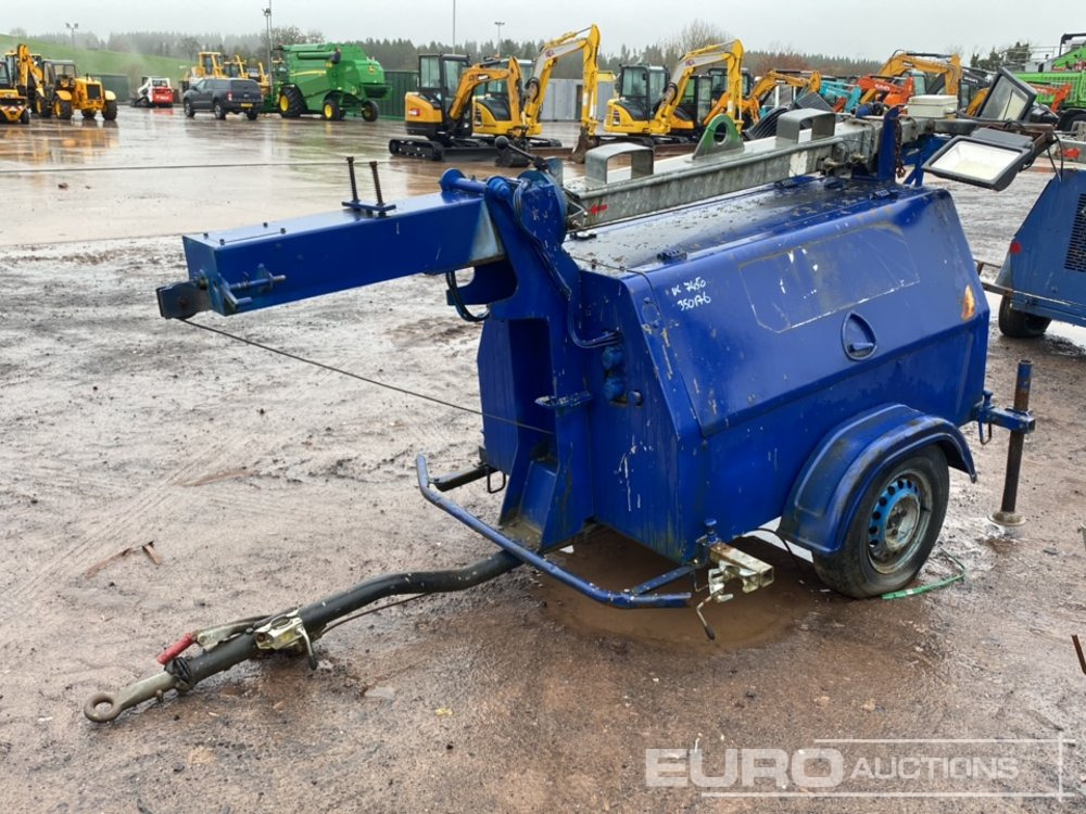 SMC Single Axle LED Lighting Tower, Kubota Engine - Πύργος φωτισμού: φωτογραφία 1 SMC Single Axle LED Lighting Tower, Kubota Engine - Πύργος φωτισμού: φωτογραφία 1