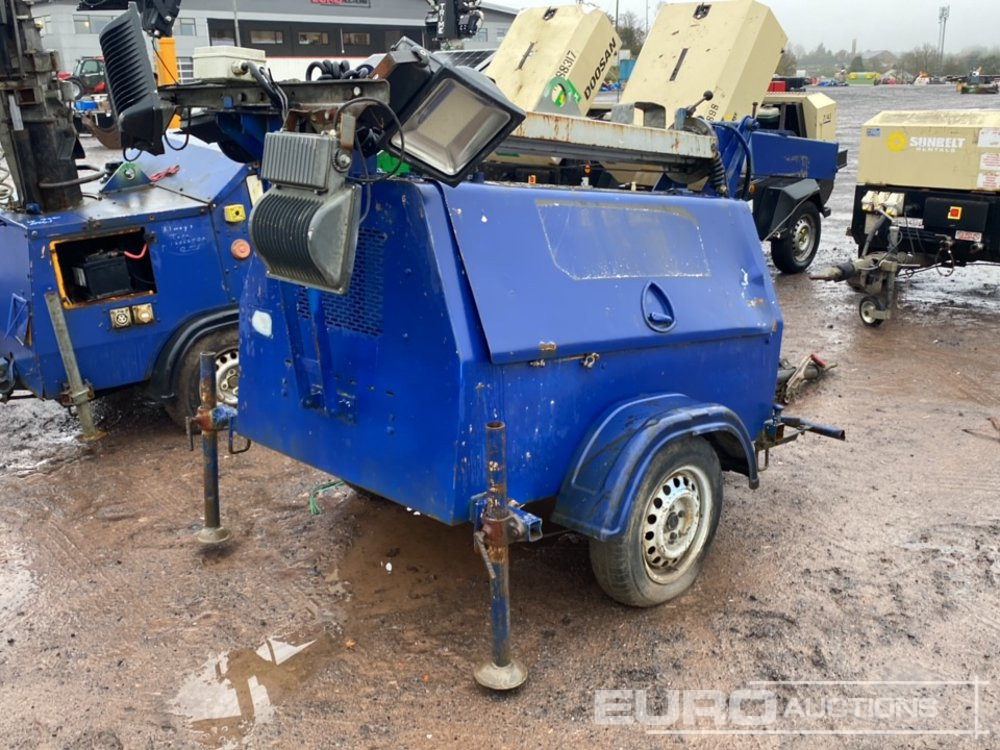 SMC Single Axle LED Lighting Tower, Kubota Engine - Πύργος φωτισμού: φωτογραφία 3 SMC Single Axle LED Lighting Tower, Kubota Engine - Πύργος φωτισμού: φωτογραφία 3