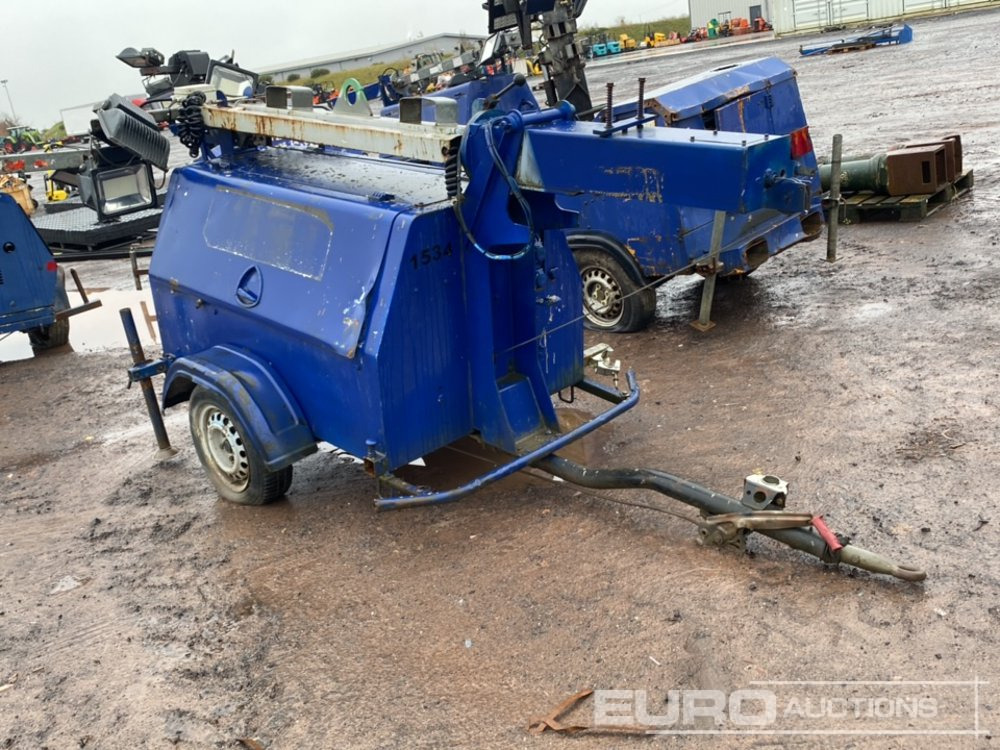 SMC Single Axle LED Lighting Tower, Kubota Engine - Πύργος φωτισμού: φωτογραφία 4 SMC Single Axle LED Lighting Tower, Kubota Engine - Πύργος φωτισμού: φωτογραφία 4