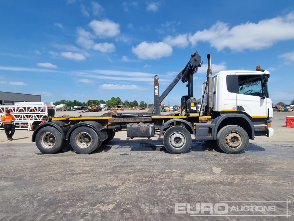 Φορτηγό φόρτωσης γάντζου Scania P360: φωτογραφία 6
