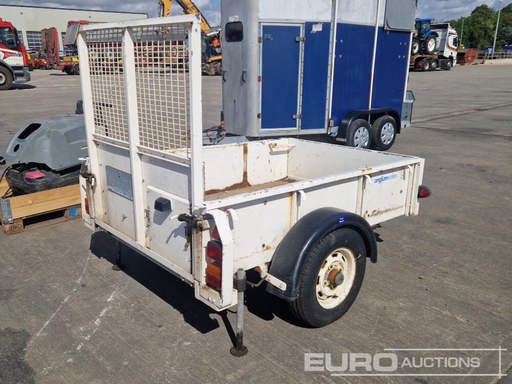 Single Axle Trailer, Ramp - Τρέιλερ μεταφοράς μηχανημάτων: φωτογραφία 5 Single Axle Trailer, Ramp - Τρέιλερ μεταφοράς μηχανημάτων: φωτογραφία 5