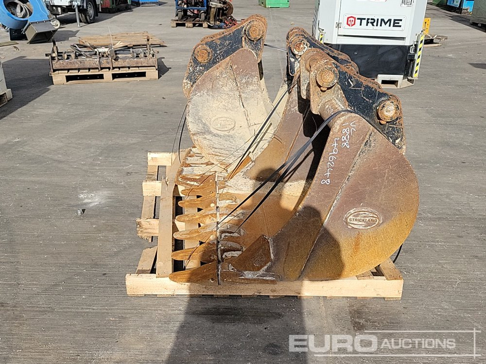Strickland 36", 24", 18" Digging Bucket 50mm Pin to suit 6-8 Ton Excavator - Κουβάς: φωτογραφία 2 Strickland 36", 24", 18" Digging Bucket 50mm Pin to suit 6-8 Ton Excavator - Κουβάς: φωτογραφία 2
