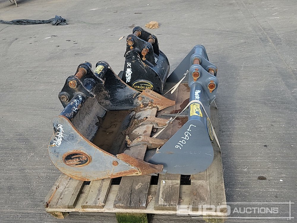 Strickland 36" Ditching, 24", 12" Digging Bucket 30mm Pin to suit Mini Excavator - Κουβάς: φωτογραφία 2 Strickland 36" Ditching, 24", 12" Digging Bucket 30mm Pin to suit Mini Excavator - Κουβάς: φωτογραφία 2