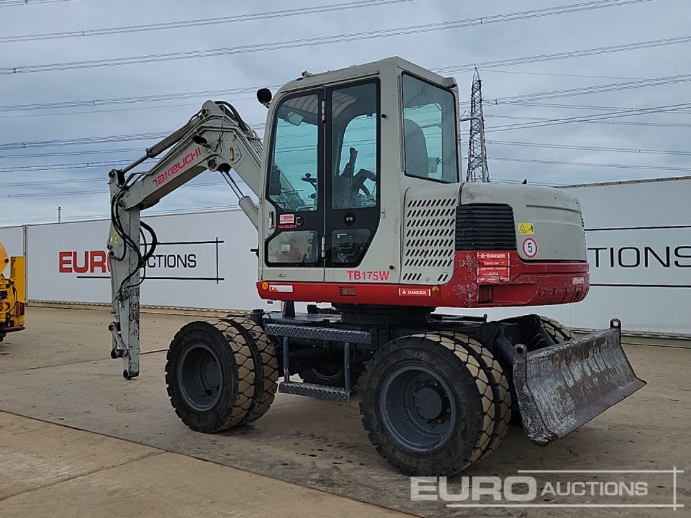 Takeuchi TB175W - Τροχοφόρος εκσκαφέας: φωτογραφία 3 Takeuchi TB175W - Τροχοφόρος εκσκαφέας: φωτογραφία 3