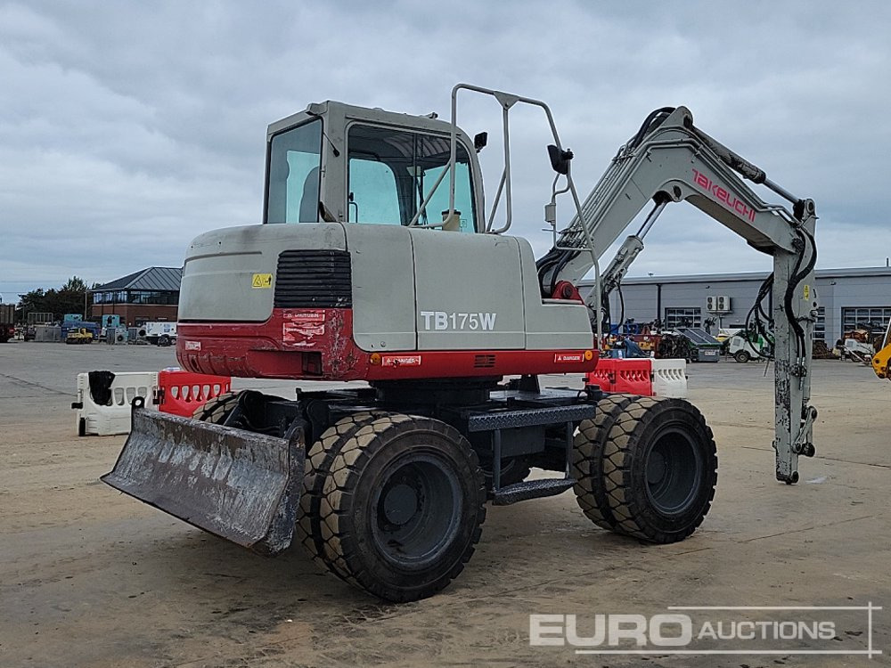 Takeuchi TB175W - Τροχοφόρος εκσκαφέας: φωτογραφία 5 Takeuchi TB175W - Τροχοφόρος εκσκαφέας: φωτογραφία 5
