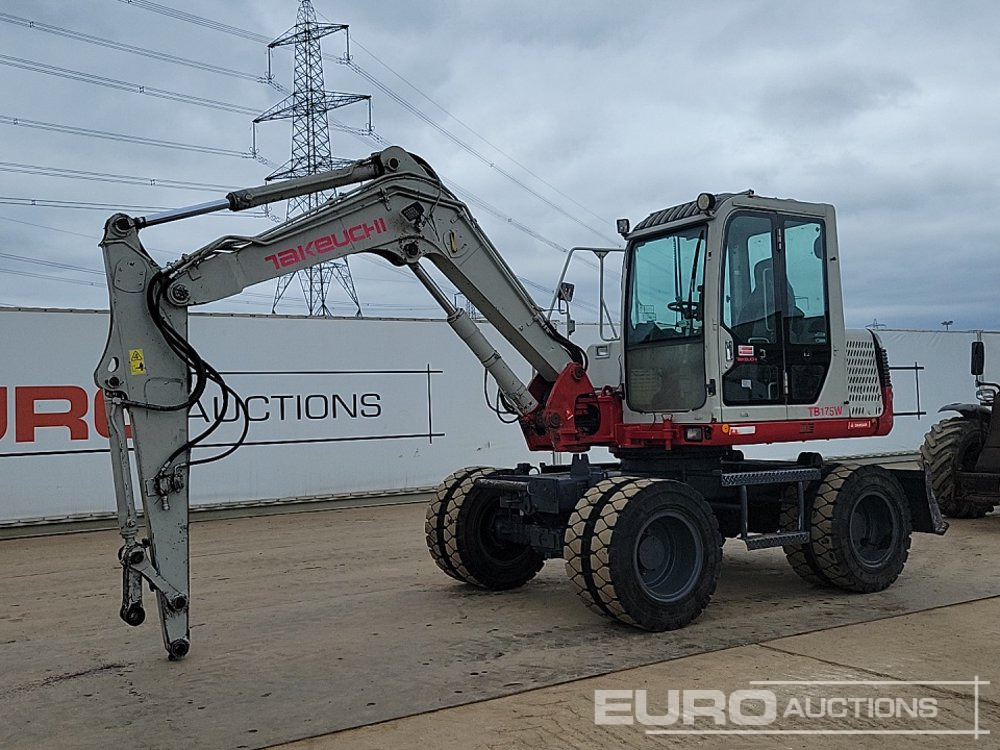 Takeuchi TB175W - Τροχοφόρος εκσκαφέας: φωτογραφία 1 Takeuchi TB175W - Τροχοφόρος εκσκαφέας: φωτογραφία 1