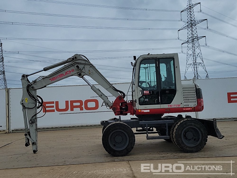 Takeuchi TB175W - Τροχοφόρος εκσκαφέας: φωτογραφία 2 Takeuchi TB175W - Τροχοφόρος εκσκαφέας: φωτογραφία 2