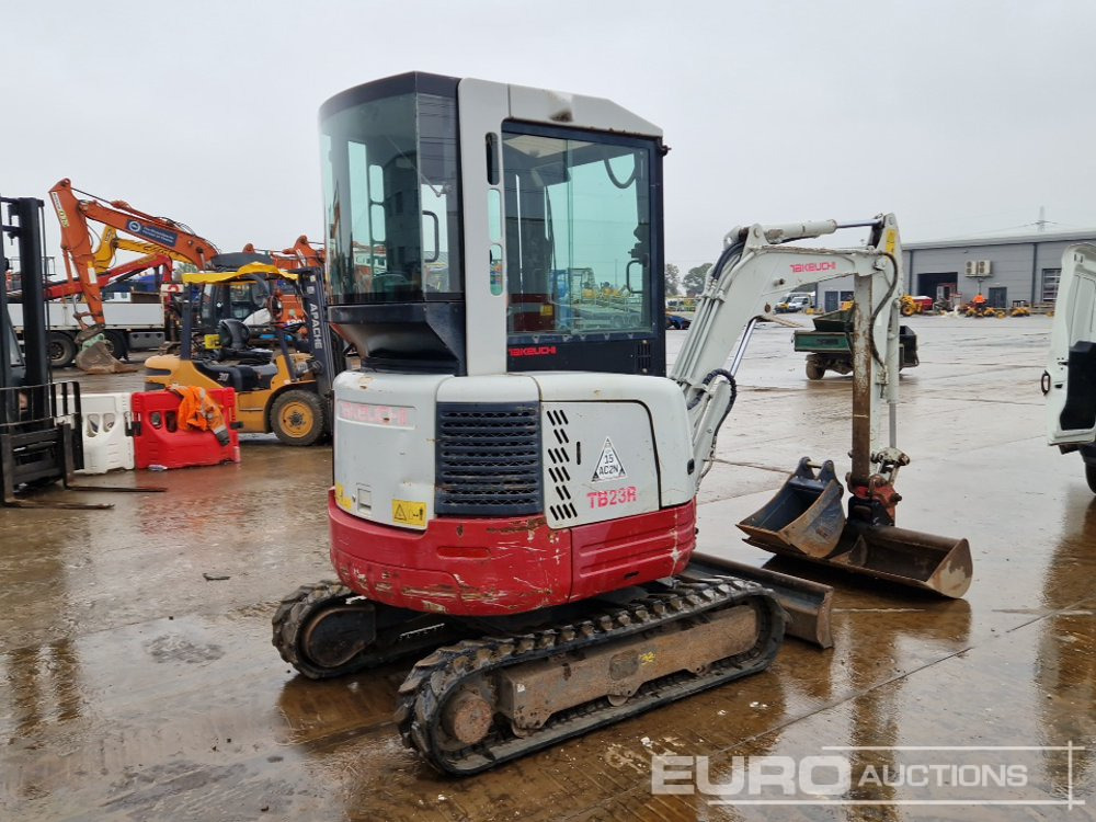 Takeuchi TB23R - Μίνι εκσκαφέας: φωτογραφία 5 Takeuchi TB23R - Μίνι εκσκαφέας: φωτογραφία 5