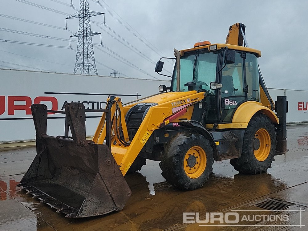 Terex 860 - Φορτωτής εκσκαφέας: φωτογραφία 1 Terex 860 - Φορτωτής εκσκαφέας: φωτογραφία 1