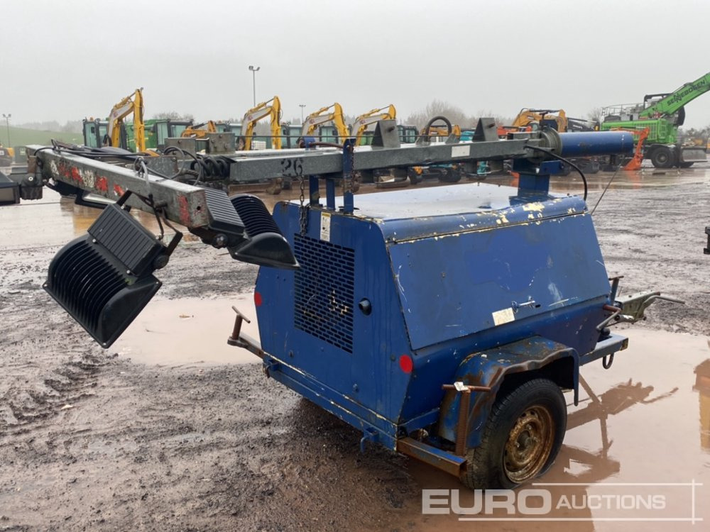 Terex Amida Single Axle LED Lighting Tower, Kubota Engine - Πύργος φωτισμού: φωτογραφία 5 Terex Amida Single Axle LED Lighting Tower, Kubota Engine - Πύργος φωτισμού: φωτογραφία 5