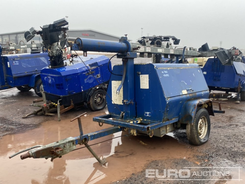 Terex Amida Single Axle LED Lighting Tower, Kubota Engine - Πύργος φωτισμού: φωτογραφία 1 Terex Amida Single Axle LED Lighting Tower, Kubota Engine - Πύργος φωτισμού: φωτογραφία 1
