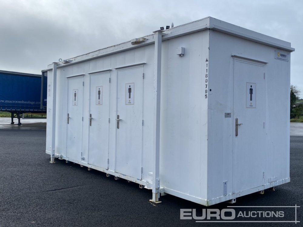 Thurston 20' x 9' Toilet Block (Keys in Office) (Cannot Be Reconsigned) - Εμπορευματοκιβώτιο: φωτογραφία 3 Thurston 20' x 9' Toilet Block (Keys in Office) (Cannot Be Reconsigned) - Εμπορευματοκιβώτιο: φωτογραφία 3