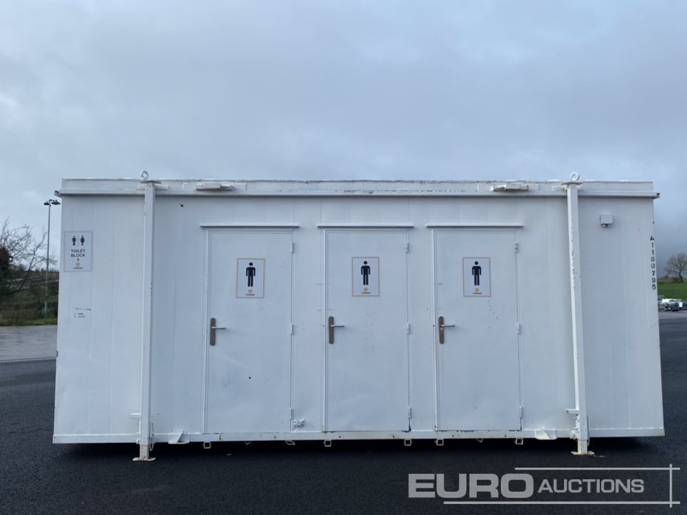 Thurston 20' x 9' Toilet Block (Keys in Office) (Cannot Be Reconsigned) - Εμπορευματοκιβώτιο: φωτογραφία 2 Thurston 20' x 9' Toilet Block (Keys in Office) (Cannot Be Reconsigned) - Εμπορευματοκιβώτιο: φωτογραφία 2