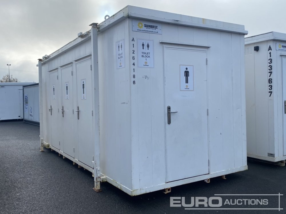 Thurston 20' x 9' Toilet Block (Keys in Office) (Cannot Be Reconsigned) - Εμπορευματοκιβώτιο: φωτογραφία 2 Thurston 20' x 9' Toilet Block (Keys in Office) (Cannot Be Reconsigned) - Εμπορευματοκιβώτιο: φωτογραφία 2