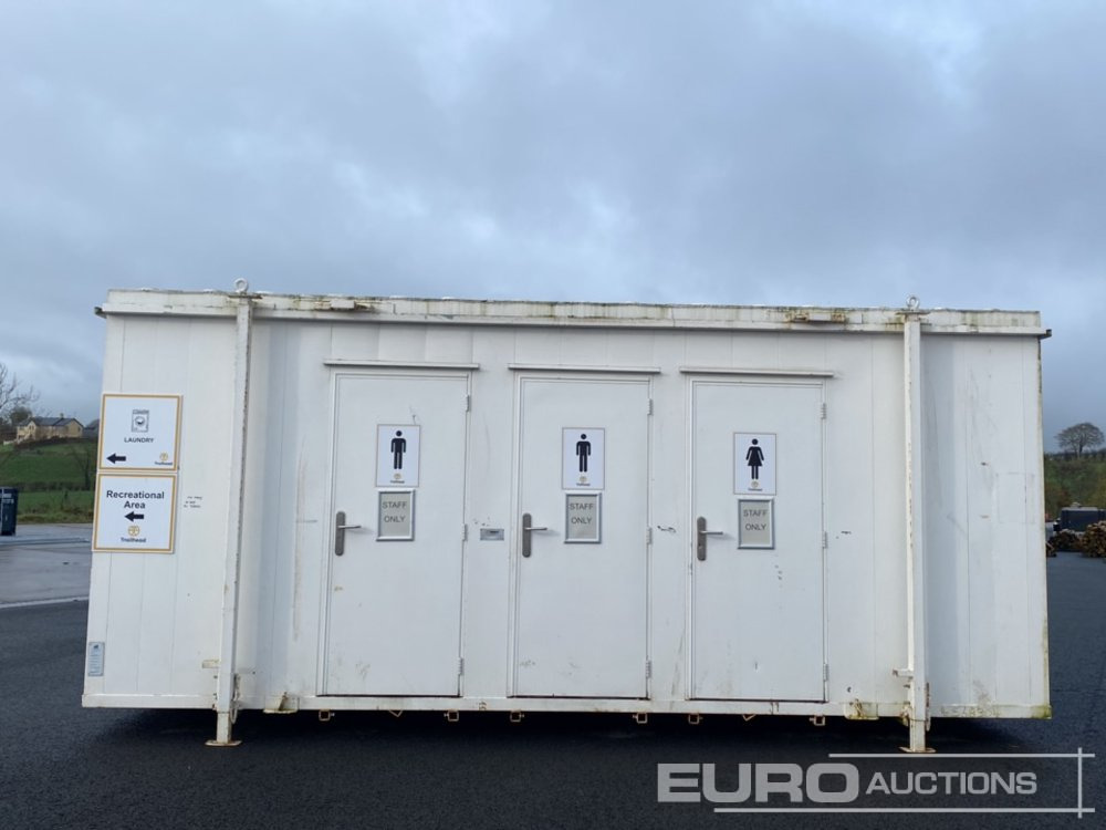 Thurston 20' x 9' Toilet Block (No Keys) (Cannot Be Reconsigned) - Εμπορευματοκιβώτιο: φωτογραφία 2 Thurston 20' x 9' Toilet Block (No Keys) (Cannot Be Reconsigned) - Εμπορευματοκιβώτιο: φωτογραφία 2