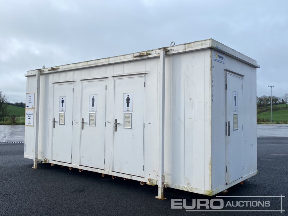 Thurston 20' x 9' Toilet Block (No Keys) (Cannot Be Reconsigned) - Εμπορευματοκιβώτιο: φωτογραφία 3 Thurston 20' x 9' Toilet Block (No Keys) (Cannot Be Reconsigned) - Εμπορευματοκιβώτιο: φωτογραφία 3