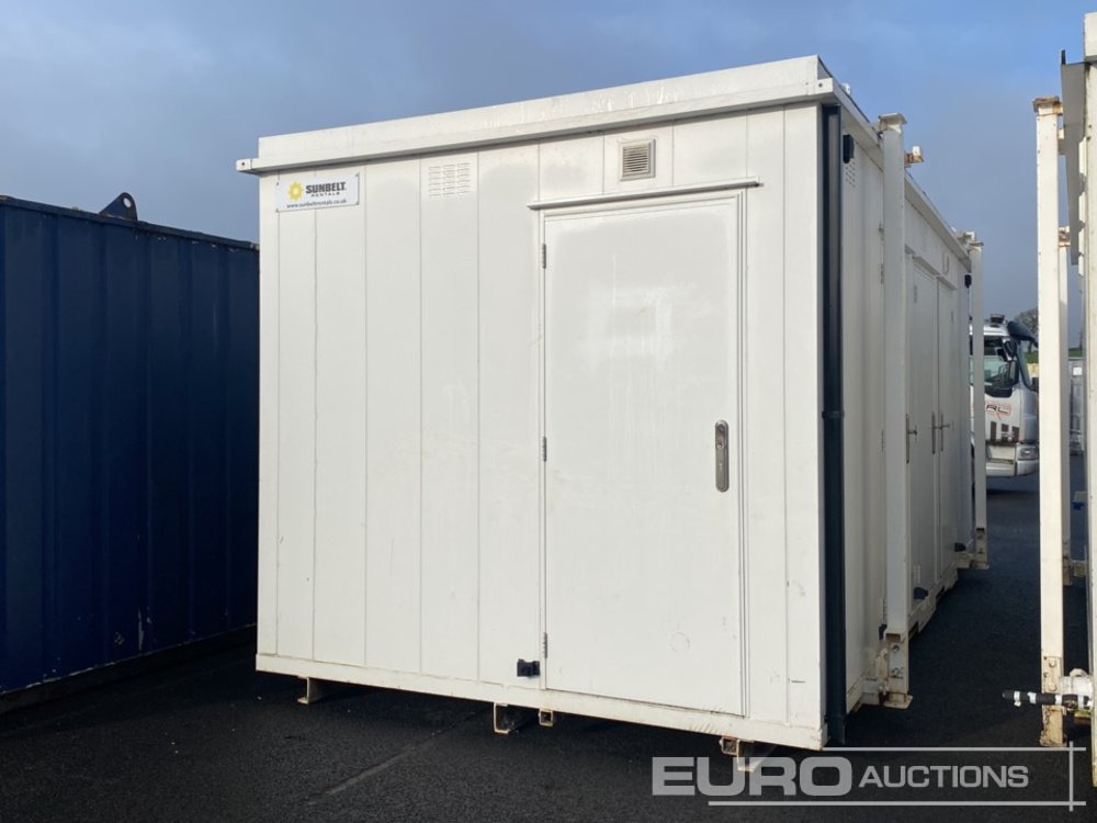 Thurston 20' x 9' Toilet Block (No Keys) (Cannot Be Reconsigned) - Εμπορευματοκιβώτιο: φωτογραφία 1 Thurston 20' x 9' Toilet Block (No Keys) (Cannot Be Reconsigned) - Εμπορευματοκιβώτιο: φωτογραφία 1