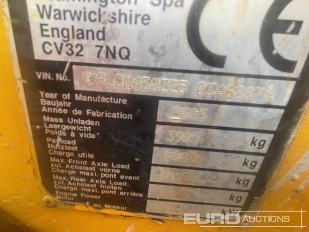 Thwaites 5 Ton - Μίνι ανατρεπόμενο: φωτογραφία 5 Thwaites 5 Ton - Μίνι ανατρεπόμενο: φωτογραφία 5