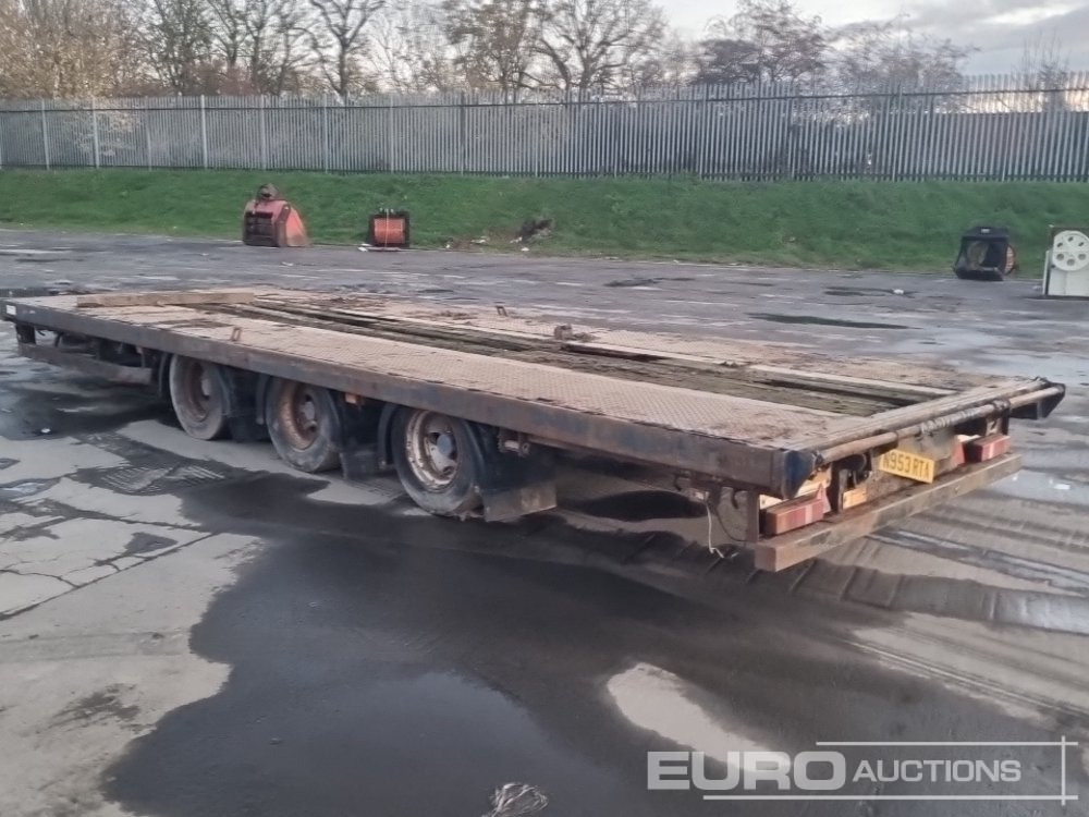 Tri Axle Draw Bar Flatbed Trailer, Twin Axle Draw Bar Flatbed Trailer - Επικαθήμενο πλατφόρμα/ Καρότσα: φωτογραφία 3 Tri Axle Draw Bar Flatbed Trailer, Twin Axle Draw Bar Flatbed Trailer - Επικαθήμενο πλατφόρμα/ Καρότσα: φωτογραφία 3