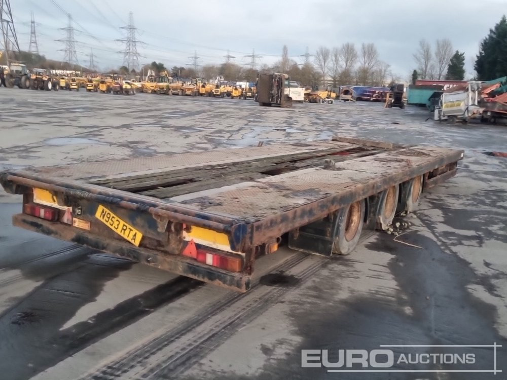 Tri Axle Draw Bar Flatbed Trailer, Twin Axle Draw Bar Flatbed Trailer - Επικαθήμενο πλατφόρμα/ Καρότσα: φωτογραφία 5 Tri Axle Draw Bar Flatbed Trailer, Twin Axle Draw Bar Flatbed Trailer - Επικαθήμενο πλατφόρμα/ Καρότσα: φωτογραφία 5