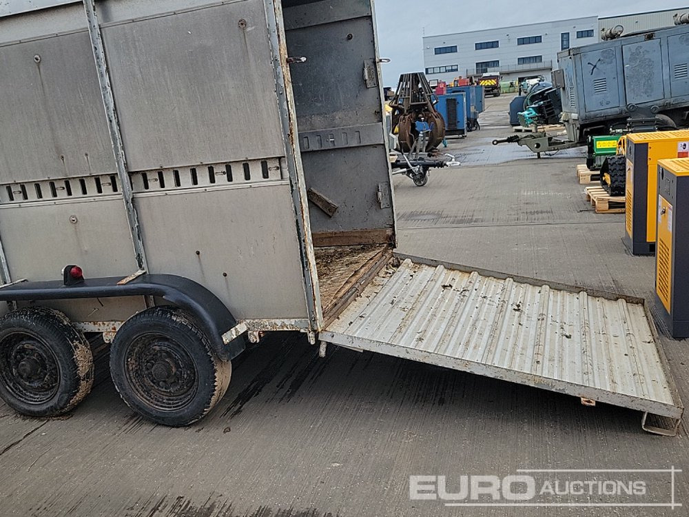 Τρέιλερ μεταφοράς μηχανημάτων Twin Axle Livestock Trailer, Side Door, Ramp: φωτογραφία 18