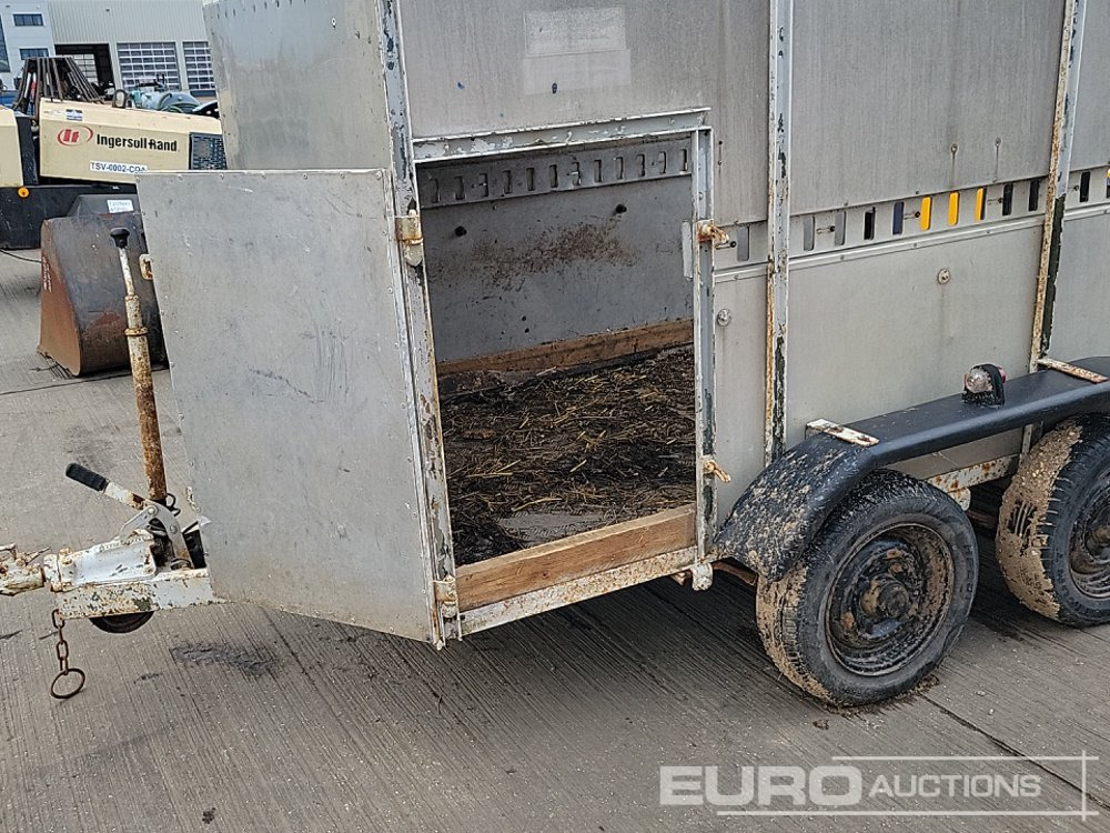 Τρέιλερ μεταφοράς μηχανημάτων Twin Axle Livestock Trailer, Side Door, Ramp: φωτογραφία 26