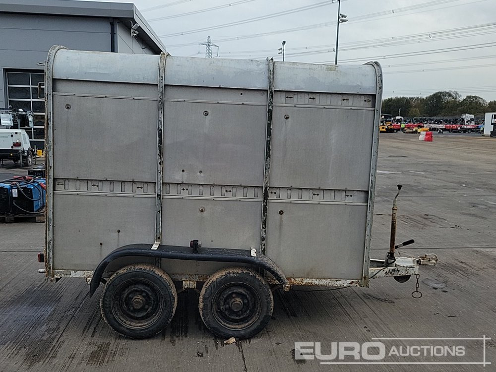 Τρέιλερ μεταφοράς μηχανημάτων Twin Axle Livestock Trailer, Side Door, Ramp: φωτογραφία 6