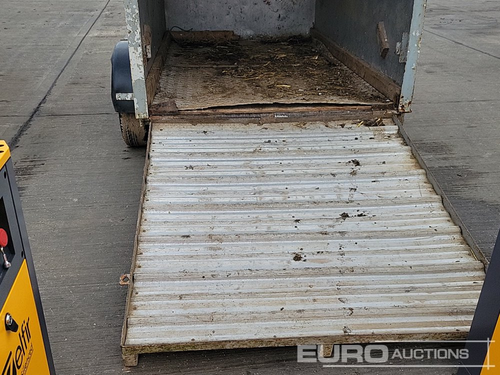 Τρέιλερ μεταφοράς μηχανημάτων Twin Axle Livestock Trailer, Side Door, Ramp: φωτογραφία 19