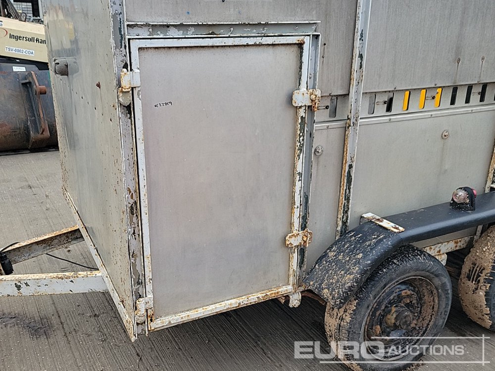 Τρέιλερ μεταφοράς μηχανημάτων Twin Axle Livestock Trailer, Side Door, Ramp: φωτογραφία 25