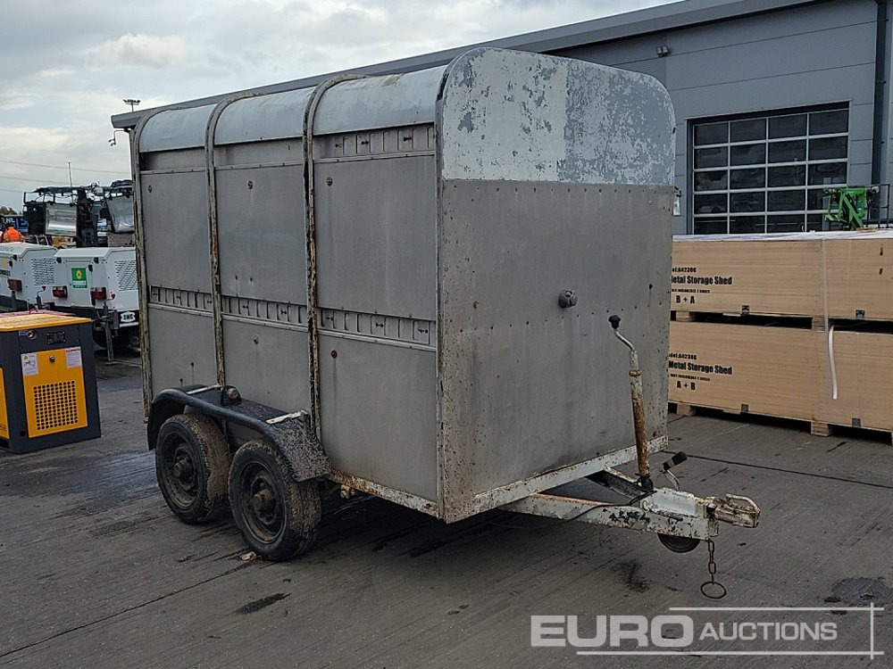 Τρέιλερ μεταφοράς μηχανημάτων Twin Axle Livestock Trailer, Side Door, Ramp: φωτογραφία 7