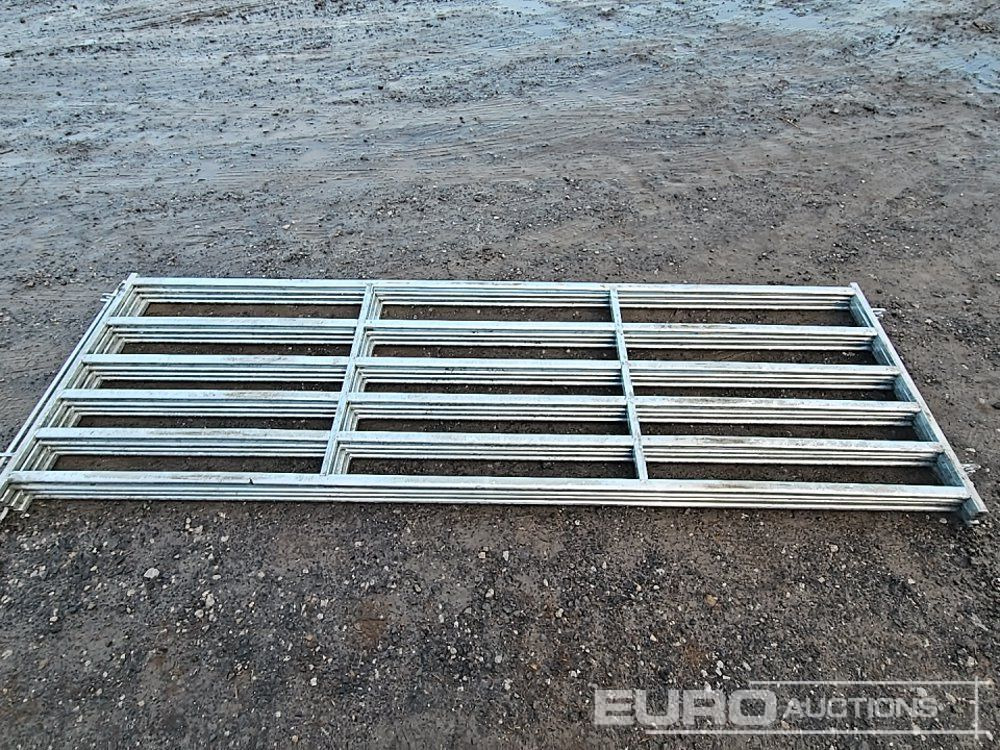 Unused 10' Galvanised Calf Hurdle (4 of) - Γεωργικά μηχανήματα: φωτογραφία 3 Unused 10' Galvanised Calf Hurdle (4 of) - Γεωργικά μηχανήματα: φωτογραφία 3