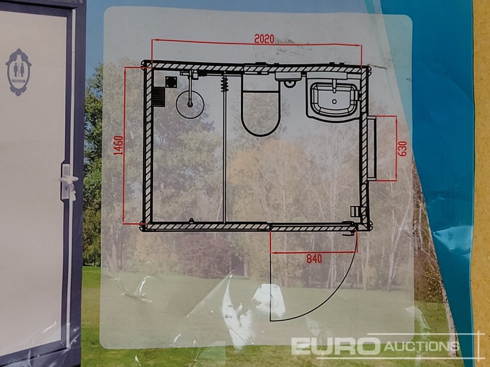 Unused 2025 220V Portable Toilets, Shower (Cannot Be Reconsigned) - Εμπορευματοκιβώτιο: φωτογραφία 2 Unused 2025 220V Portable Toilets, Shower (Cannot Be Reconsigned) - Εμπορευματοκιβώτιο: φωτογραφία 2