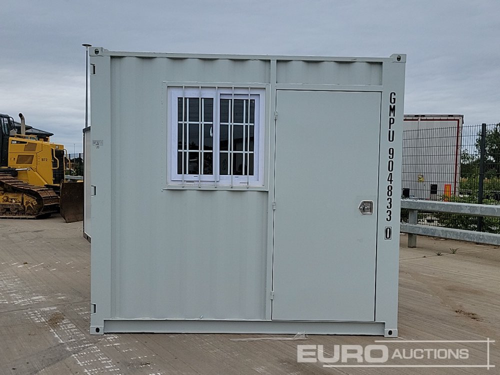 Unused 2025 8' x 6' Container, 1 Door, 1 Window, End Door (Cannot Be Reconsigned) - Εμπορευματοκιβώτιο: φωτογραφία 2 Unused 2025 8' x 6' Container, 1 Door, 1 Window, End Door (Cannot Be Reconsigned) - Εμπορευματοκιβώτιο: φωτογραφία 2