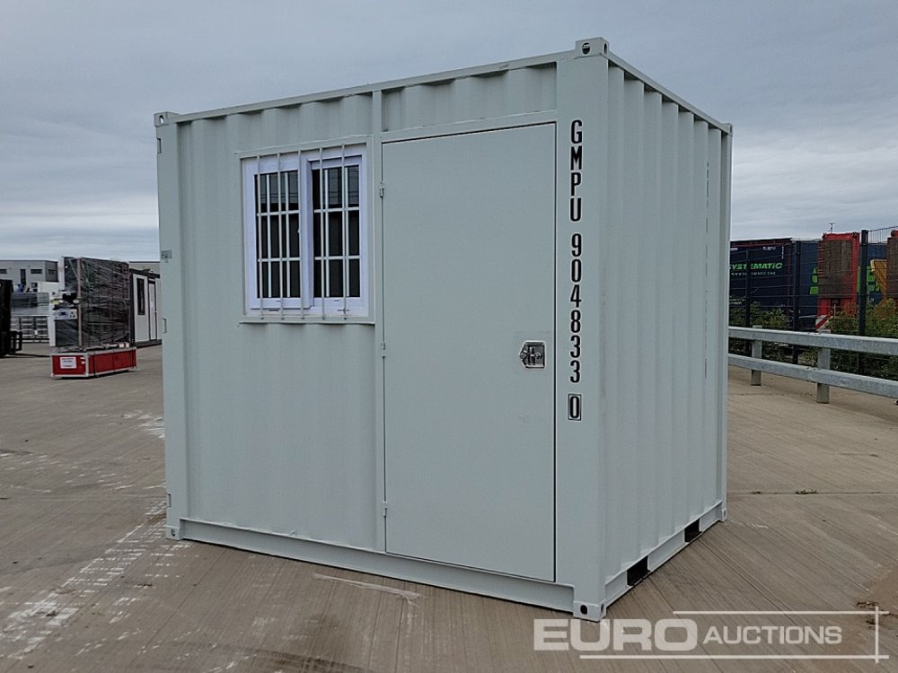 Unused 2025 8' x 6' Container, 1 Door, 1 Window, End Door (Cannot Be Reconsigned) - Εμπορευματοκιβώτιο: φωτογραφία 3 Unused 2025 8' x 6' Container, 1 Door, 1 Window, End Door (Cannot Be Reconsigned) - Εμπορευματοκιβώτιο: φωτογραφία 3