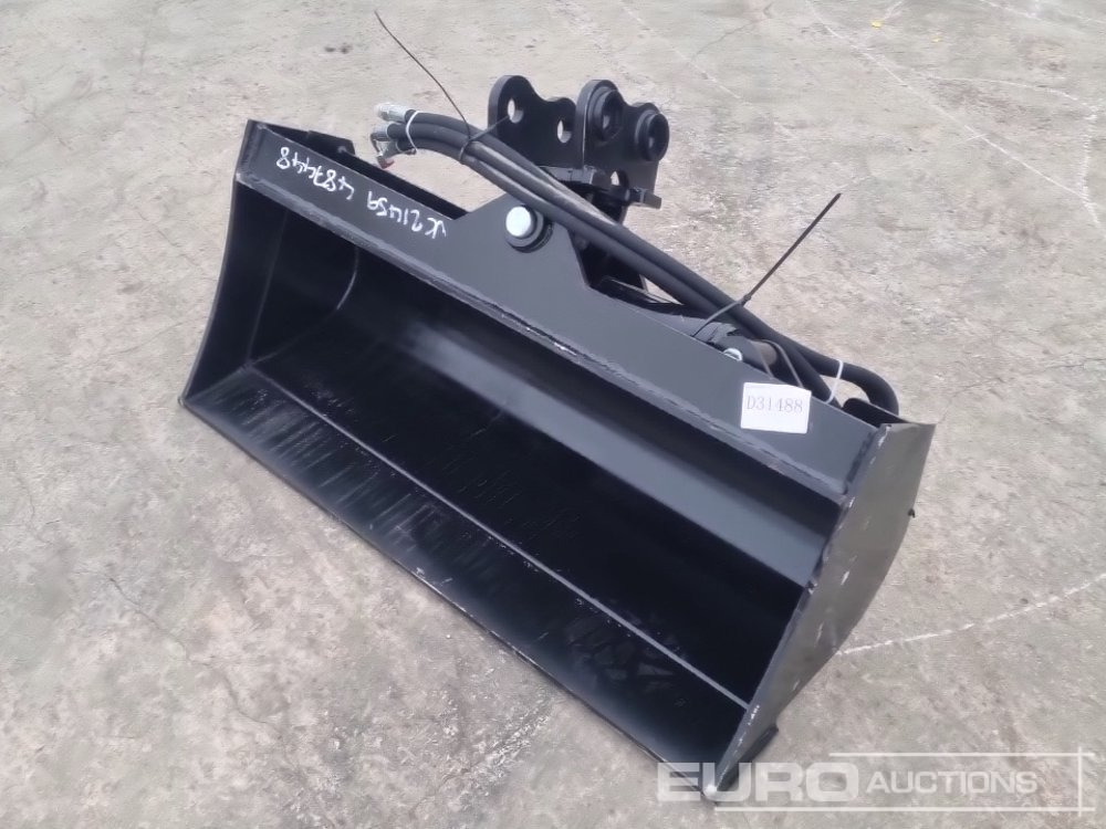 Unused 2025 Captok 32" Hydraulic Tilting Bucket 25mm Pin to suit Mini Excavator - Κουβάς: φωτογραφία 1 Unused 2025 Captok 32" Hydraulic Tilting Bucket 25mm Pin to suit Mini Excavator - Κουβάς: φωτογραφία 1