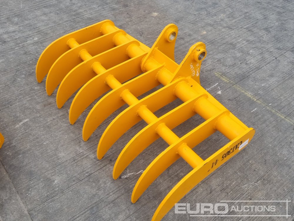 Unused 2025 Captok 44" Rake 45mm Pin to suit 4-6 Ton Excavator - Κουβάς: φωτογραφία 1 Unused 2025 Captok 44" Rake 45mm Pin to suit 4-6 Ton Excavator - Κουβάς: φωτογραφία 1